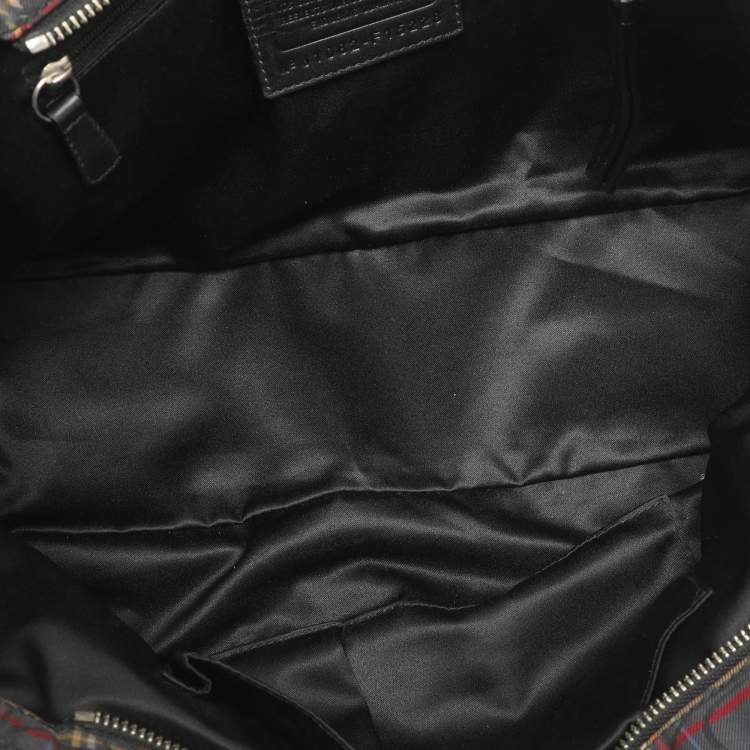 Pre Owned Coach Poppy Multicolor/Black Signature Canvas and Patent Leather Tote