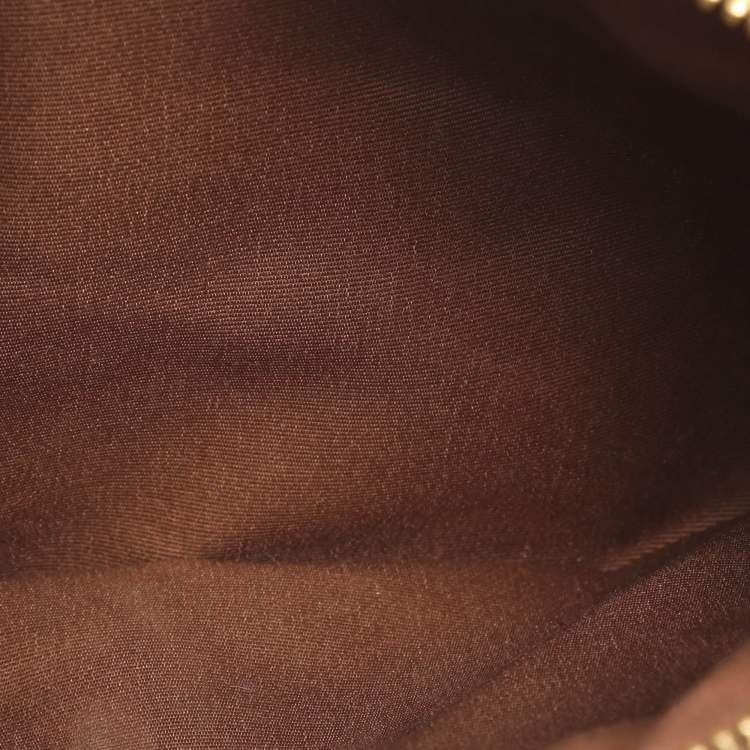 Pre Owned Coach Etta Carryall Beige/Brown Signature Coated Canvas and Leather Satchel