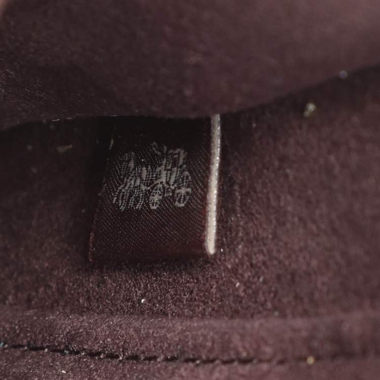 مملوكة مسبقًا Coach Black Leather Small Parker Chain Flap Shoulder Bag