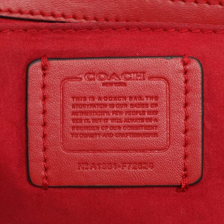 Pre Owned Coach Cassidy Mini Multicolor Signature Coated Canvas and Snakeskin Embossed Leather Shoulder Bags