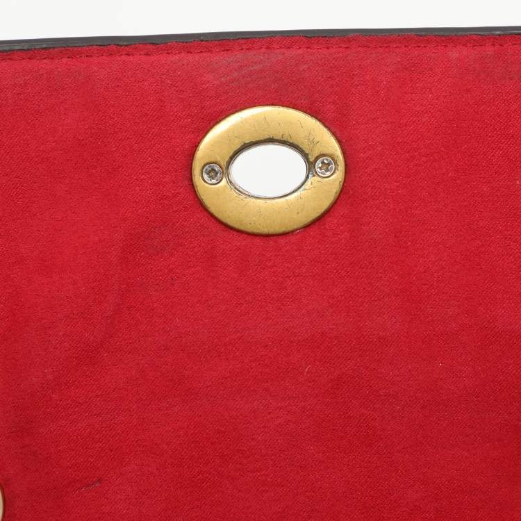 Pre Owned Coach Cassidy Mini Multicolor Signature Coated Canvas and Snakeskin Embossed Leather Shoulder Bags