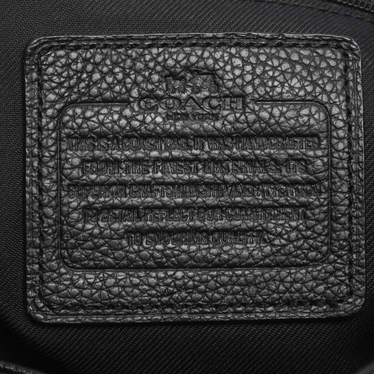 مملوكة مسبقًا Coach Edie 28 Purple Leather Tote