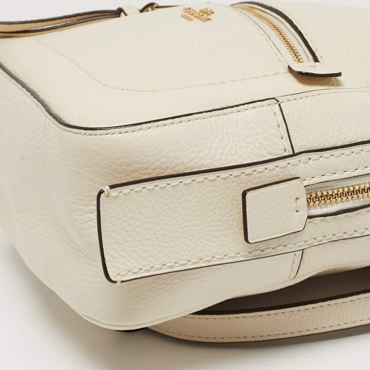 مملوكة مسبقًا حقيبة ظهر كوتش آندي جلد كريمي