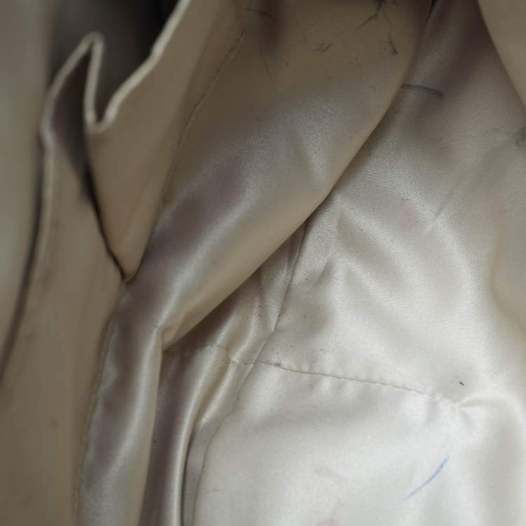 Pre Owned Coach Soho Beige Leather Hobo