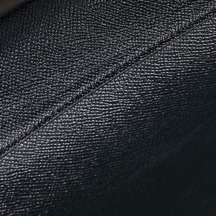 Pre Owned Coach Willow Colorblock Beige/Black Leather Tote