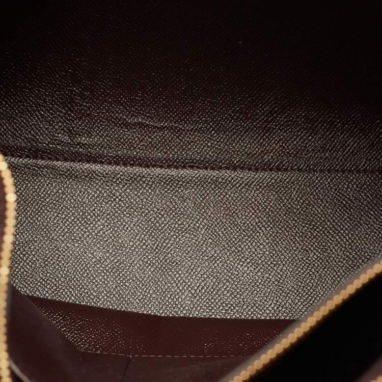 Pre Owned Coach Charlie Carryall Black Signature Embossed Leather Tote