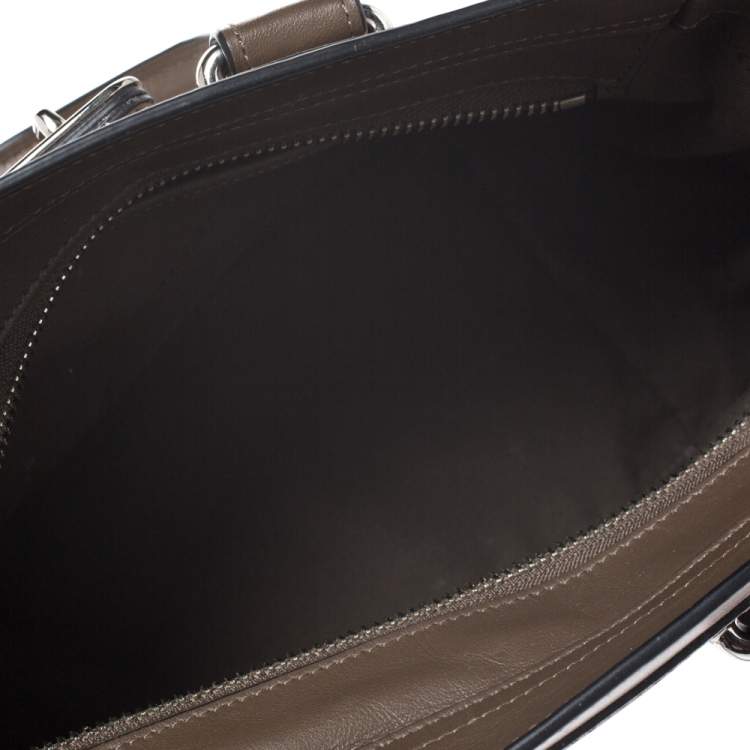 Pre Owned Coach Multicolor Leather Swagger 27 Carryall Satchel