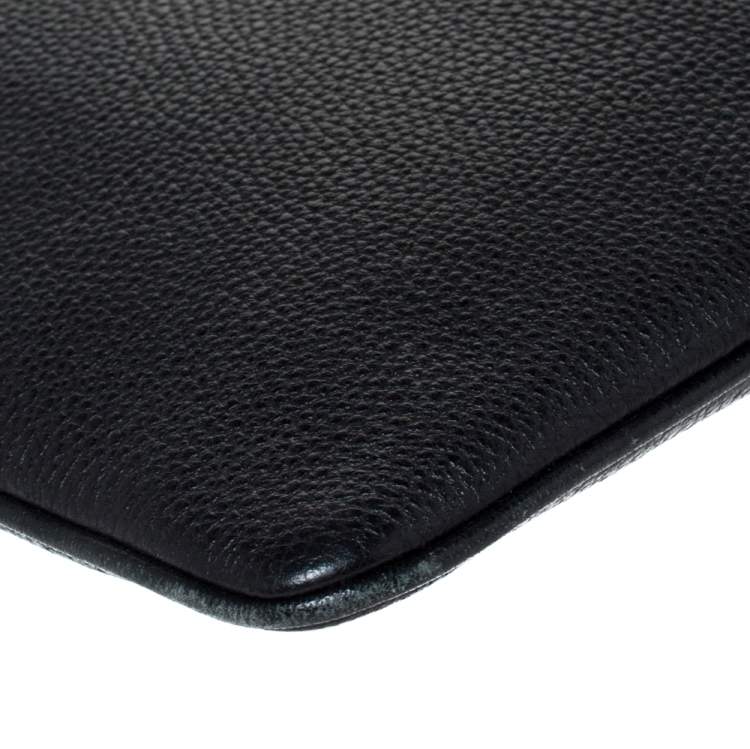 Pre Owned Coach Black Leather Crossbody Bag