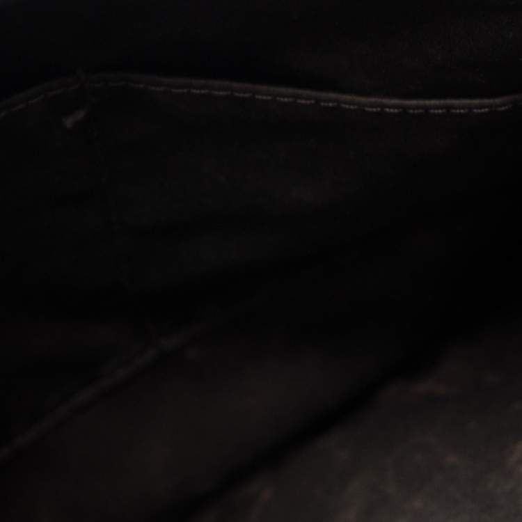 Pre Owned Coach Brown/Beige Signature Canvas and Leather Swingpack Crossbody Bag