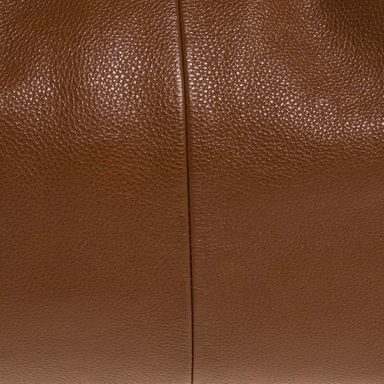 Pre Owned Coach Brown Leather Edie Shoulder Bag
