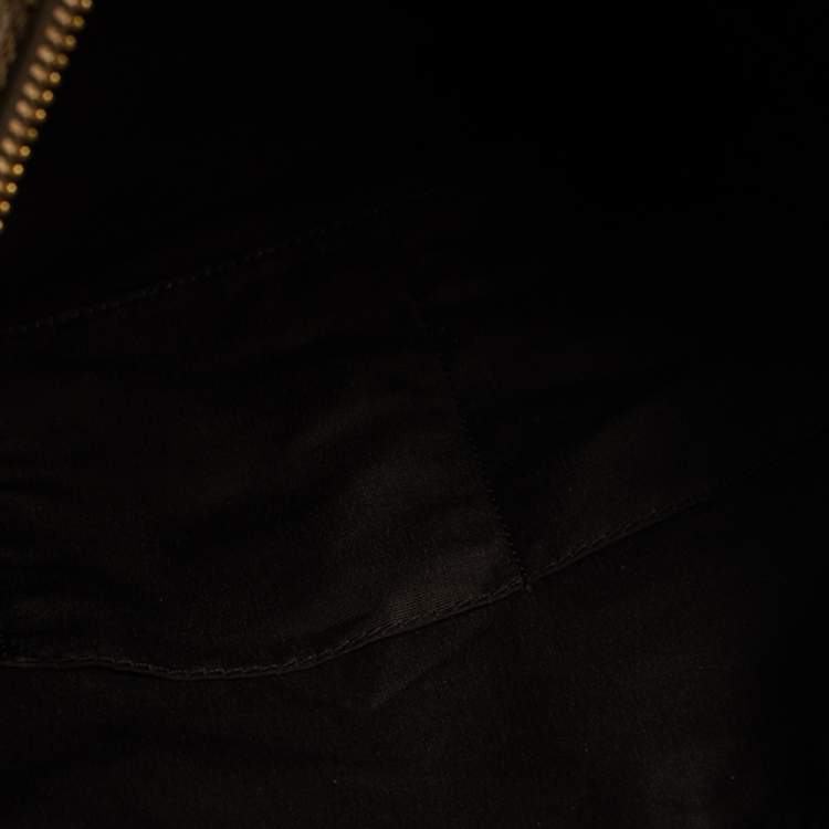 Pre Owned Coach Brown Signature Canvas Hobo