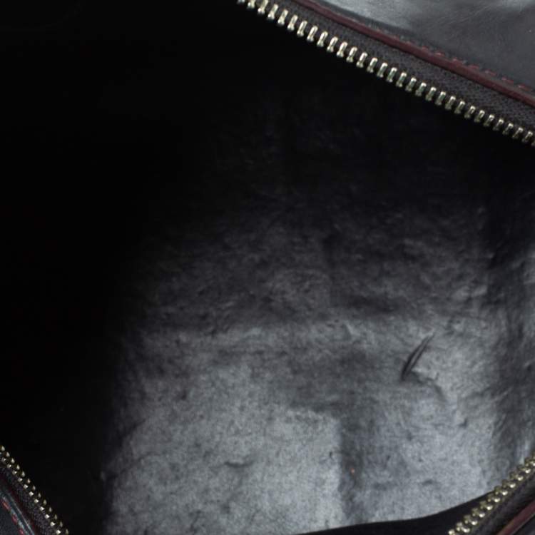 Pre Owned Coach Black Leather Ace Satchel