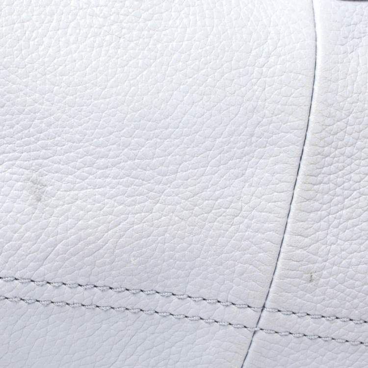 Pre Owned Coach Lilac Leather Penelope Tote