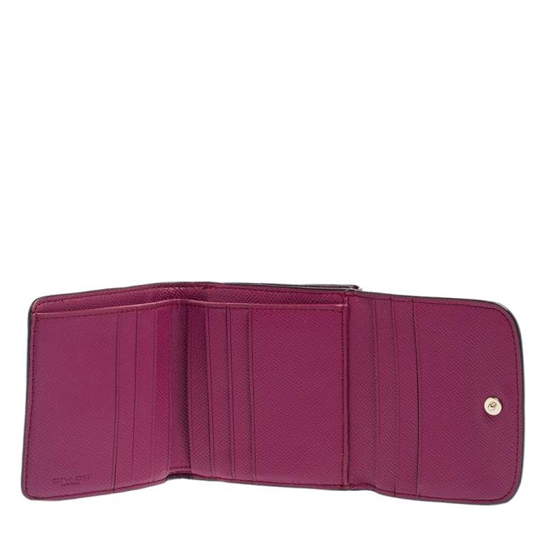 Trifold Wallet (Fuchsia)