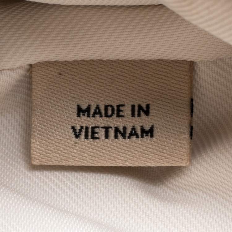 Pre Owned Coach White Leather Mini Charlie Backpack  