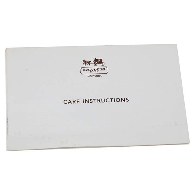 Pre Owned Coach Black Signature Canvas and Leather Zip Around Wallet