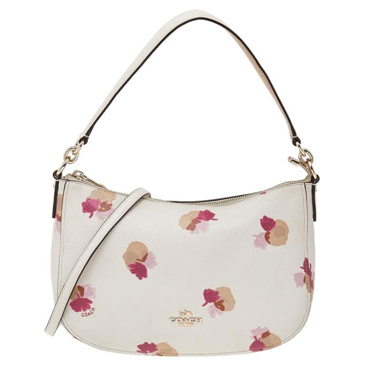 Buy Coach Glovetanned Leather Reese Tote Bag with Detachable Strap | White  Color Women | AJIO LUXE