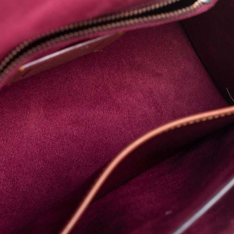 Pre Owned Coach Tricolor Signature Coated Canvas And Leather Parker Top Handle Bag