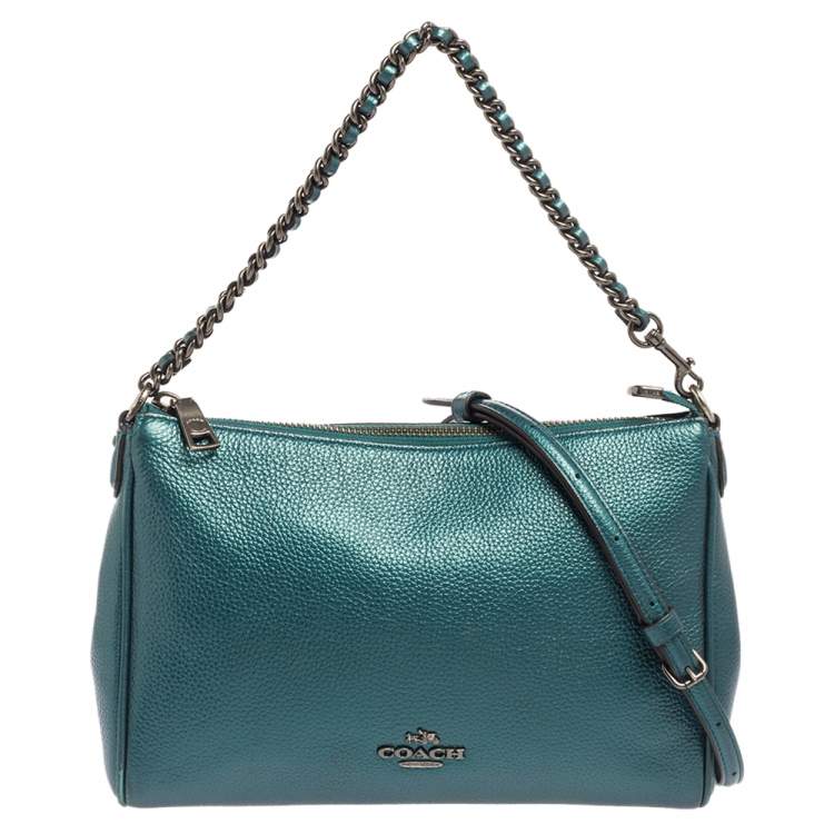 coach metallic handbags