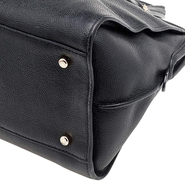 Pre Owned Coach Black Leather Nolita Satchel