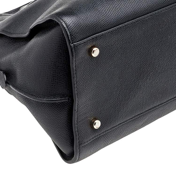 Pre Owned Coach Black Leather Nolita Satchel