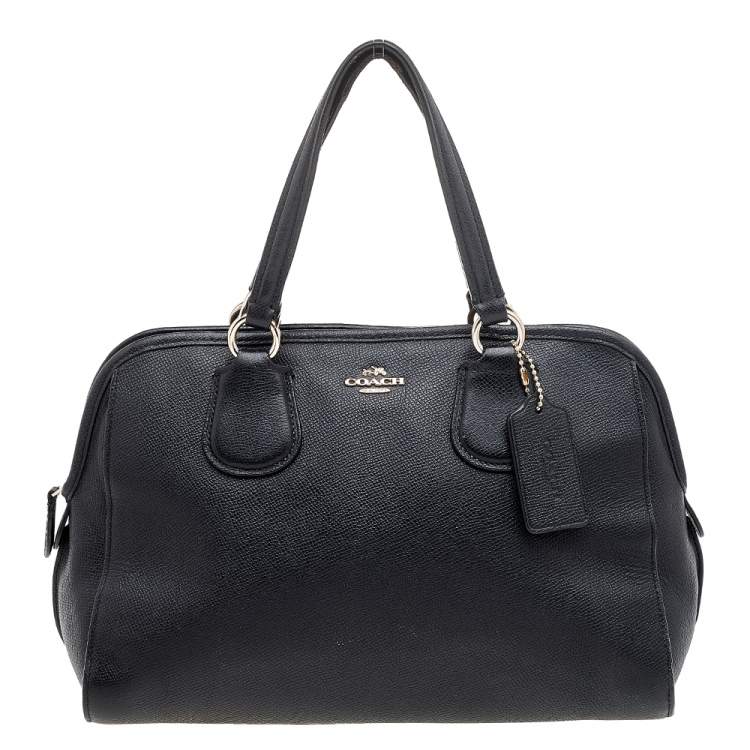 Pre Owned Coach Black Leather Nolita Satchel