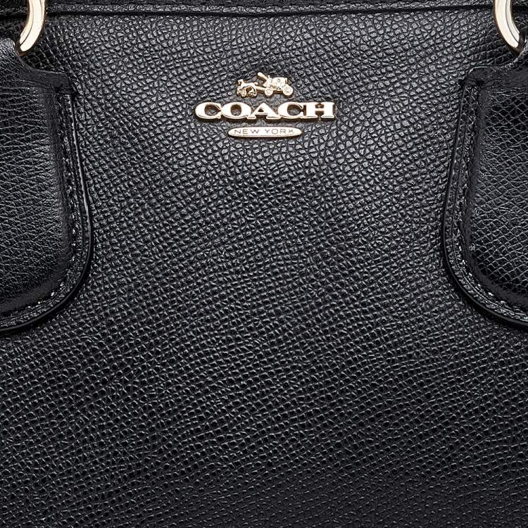 Pre Owned Coach Black Leather Nolita Satchel