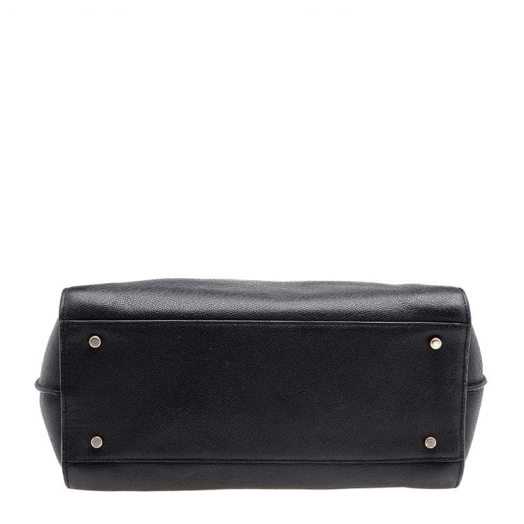 Pre Owned Coach Black Leather Nolita Satchel