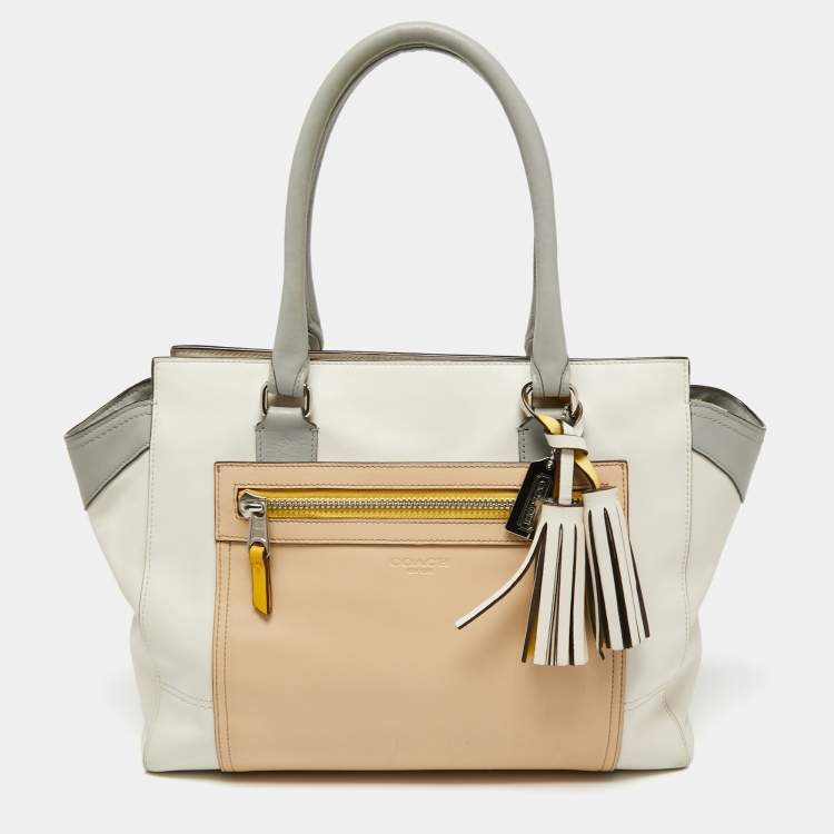 Coach Multicolor Leather Legacy Candace Tote Coach | The Luxury Closet