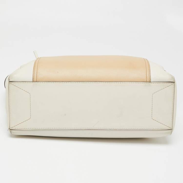 Pre Owned Coach Multicolor Leather Legacy Candace Tote