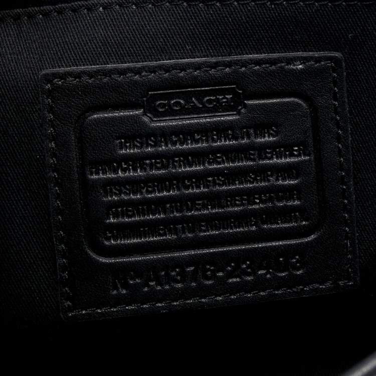 مملوكة مسبقًا Coach Black Leather Legacy Penelope Shoulder Bag