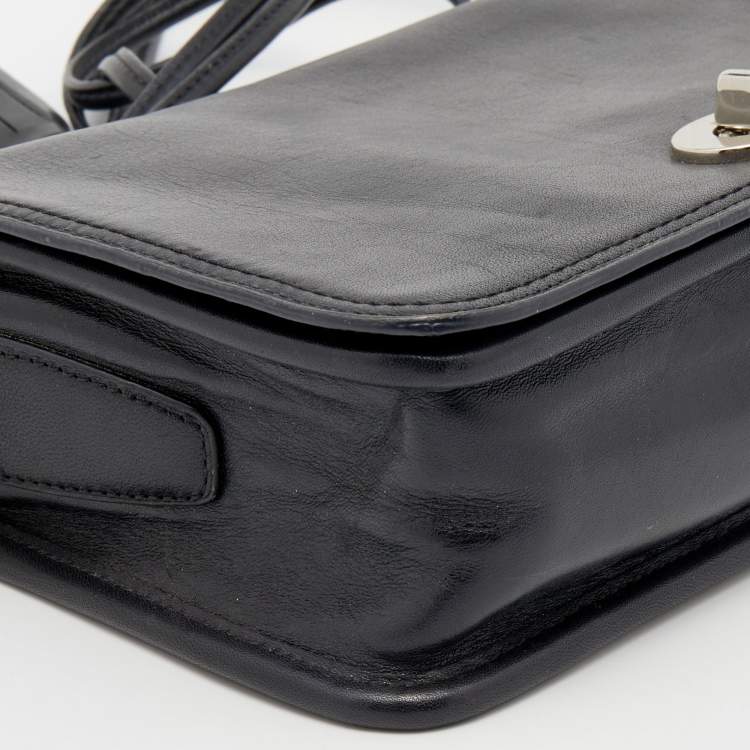 مملوكة مسبقًا Coach Black Leather Legacy Penelope Shoulder Bag