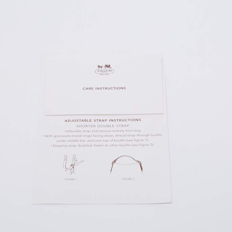 Pre Owned Coach Beige/Dark Brown Signature Canvas And Leather Legacy Hobo