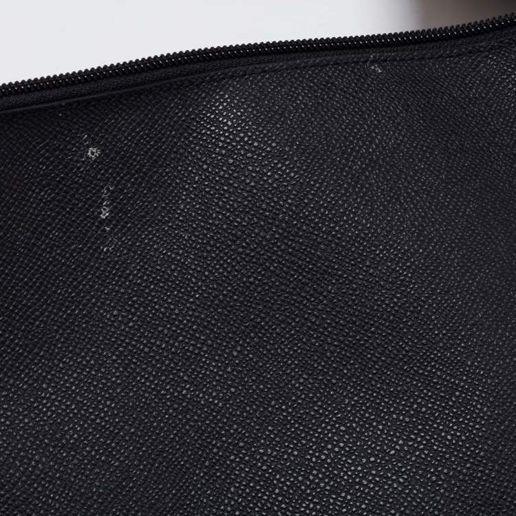 Pre Owned Coach Black/Beige Floral Print Signature Coated Canvas and Leather Reversible City Tote