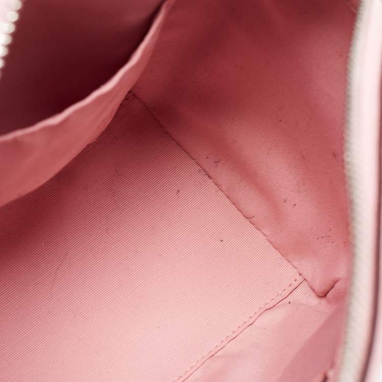Pre Owned Coach Pink Leather Mini Bennett Satchel