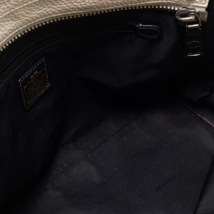 Pre Owned Coach Multicolor Leather Swagger Tote