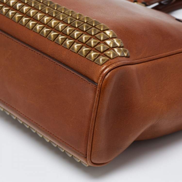 Pre Owned Coach Brown Leather Tanner Legacy Tote