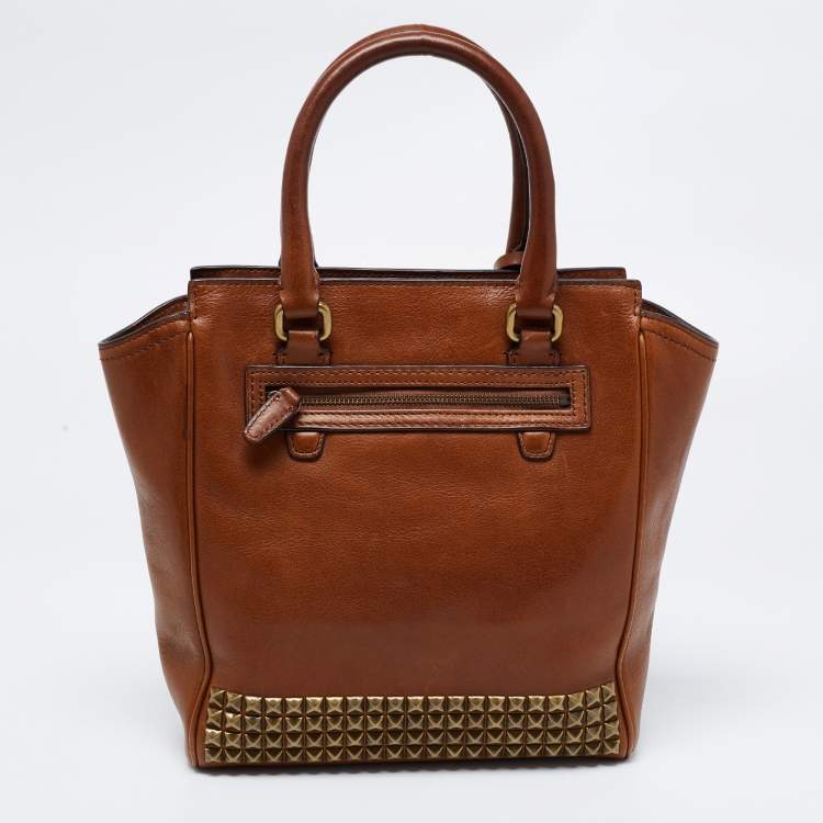Pre Owned Coach Brown Leather Tanner Legacy Tote