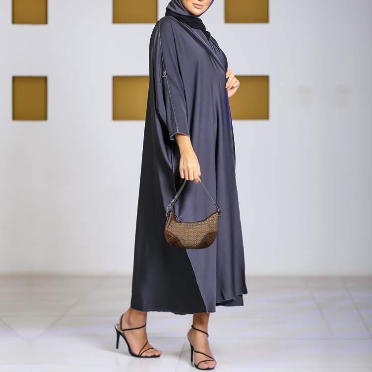 مملوكة مسبقًا Coach Beige/Brown Signature Canvas and Suede Hobo