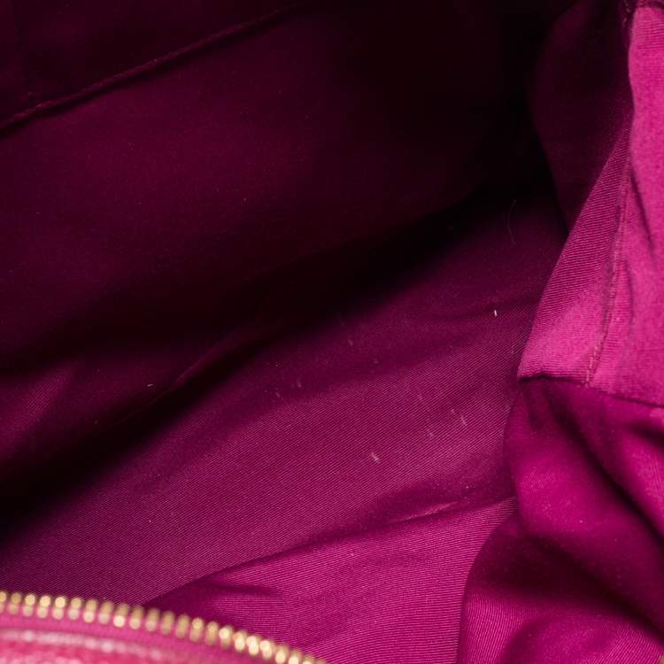 Pre Owned Coach Pink Leather And Nylon Charlie Backpack