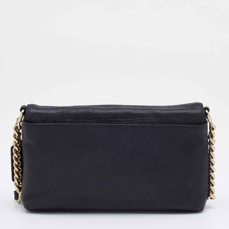 Pre Owned Coach Black Leather Crosstown Crossbody Bag