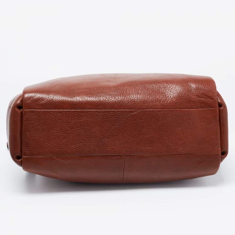 Pre Owned Coach Brown Leather Madison Kimberly Satchel