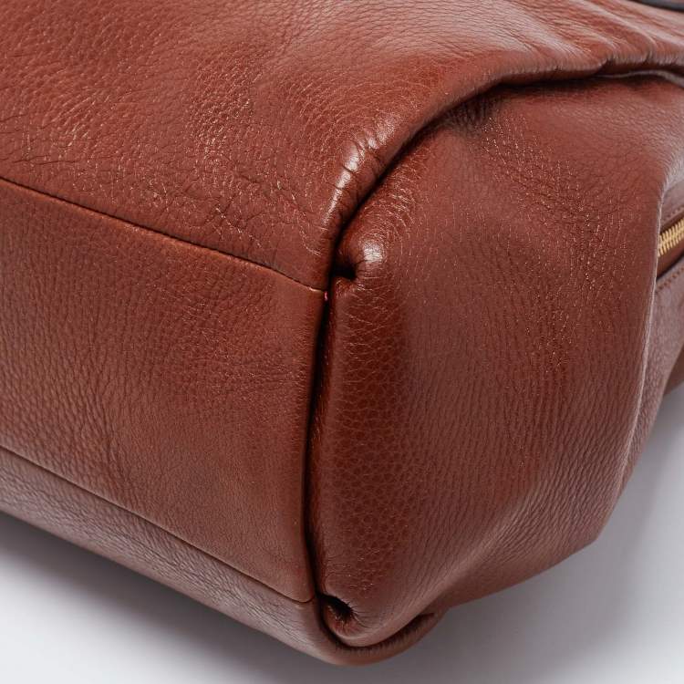 Pre Owned Coach Brown Leather Madison Kimberly Satchel