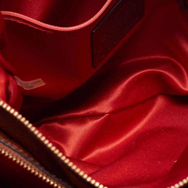 Pre Owned Coach Brown Leather Madison Kimberly Satchel