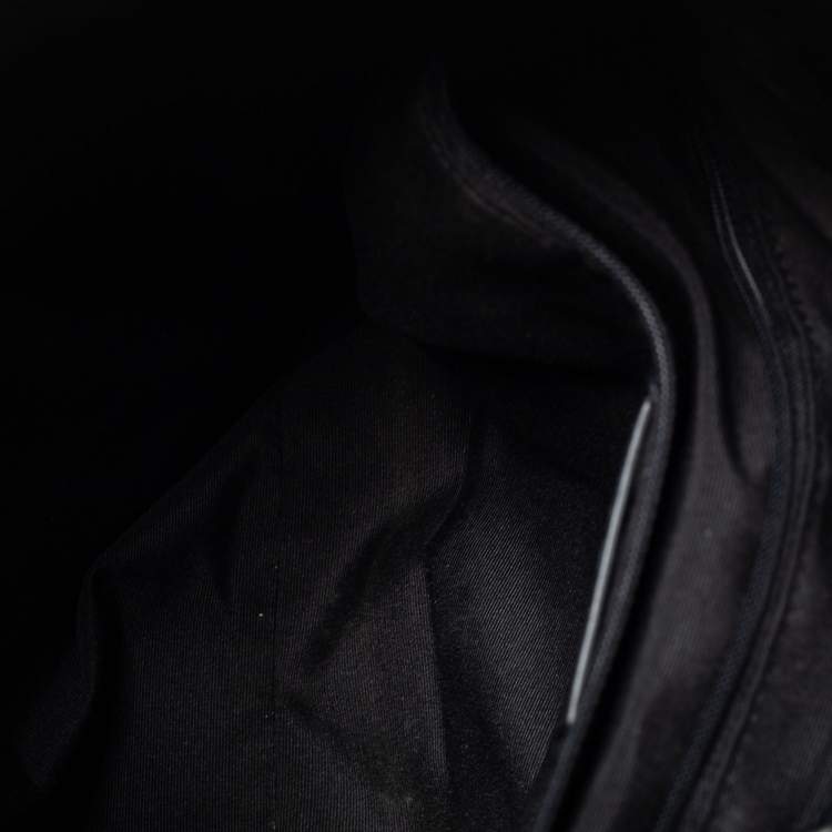 Pre Owned Coach Black Leather Amber Hobo