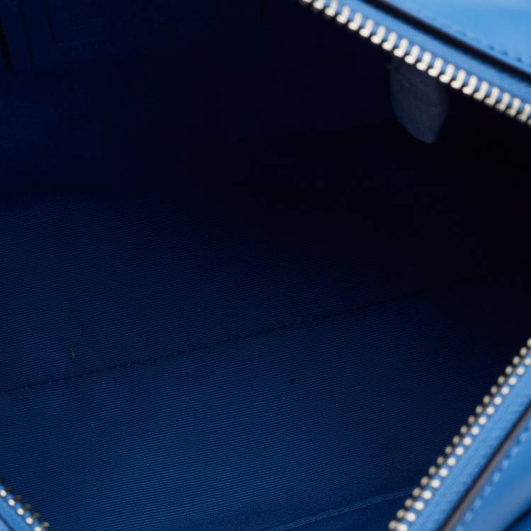Pre Owned Coach Multicolor Leather and Coated Canvas Mini Bennett Satchel