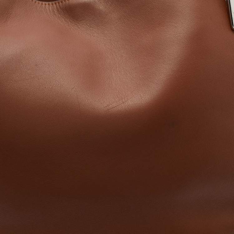 Pre Owned Coach Brown Leather Nomad Hobo