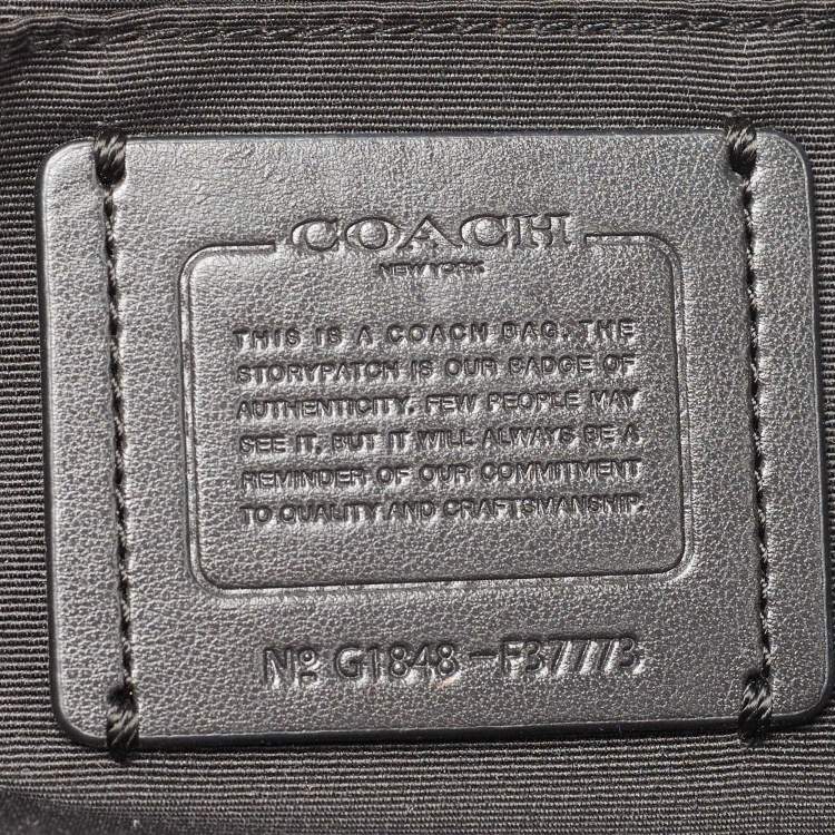 Pre Owned Coach Black Leather Small Kelsey Satchel