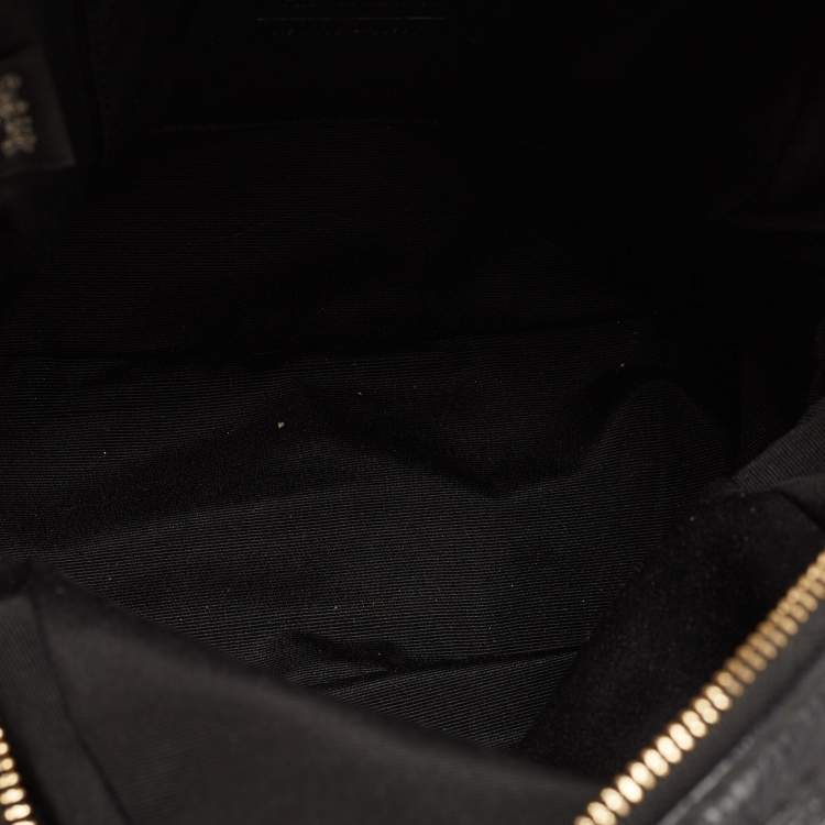Pre Owned Coach Black Leather Andi Backpack