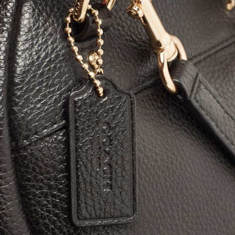 Pre Owned Coach Black Leather Andi Backpack